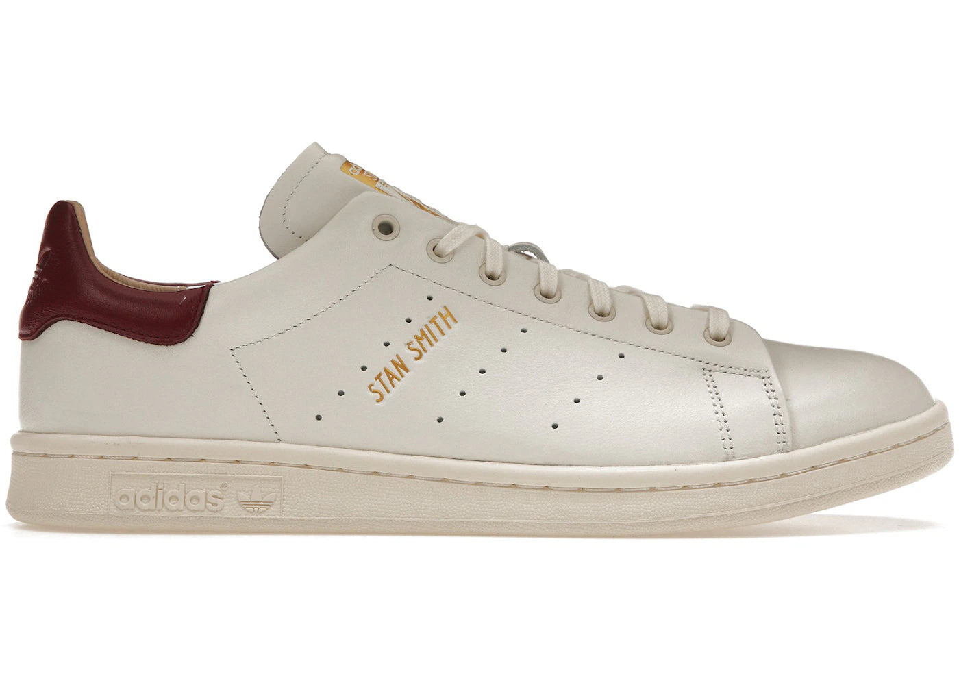 adidas Stan Smith Lux-White Burgundy