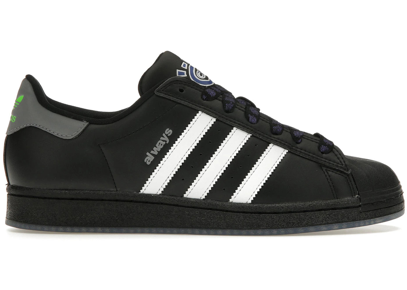 adidas Superstar ADV Always Core Black - main view