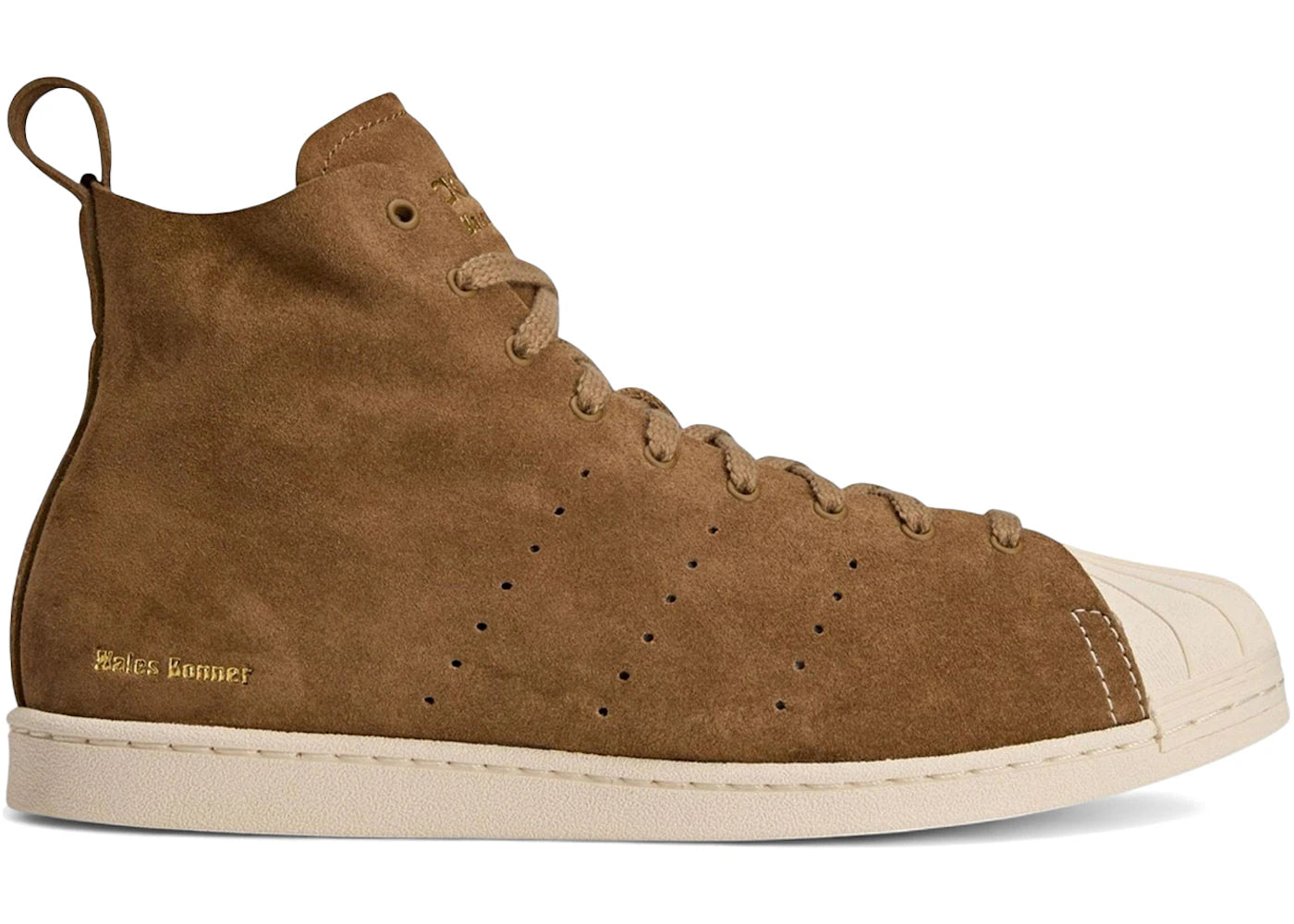 adidas Superstar montantes Bonner marron