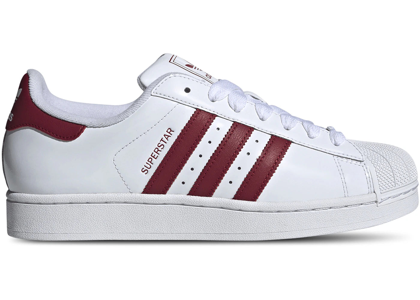 adidas Superstar II White Team Victory Red