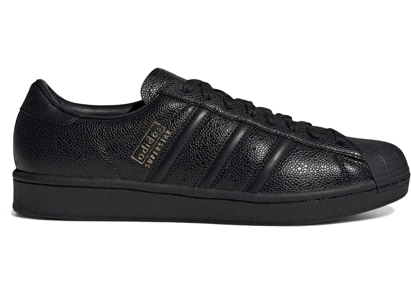 adidas Superstar Vintage Black Gold Metallic