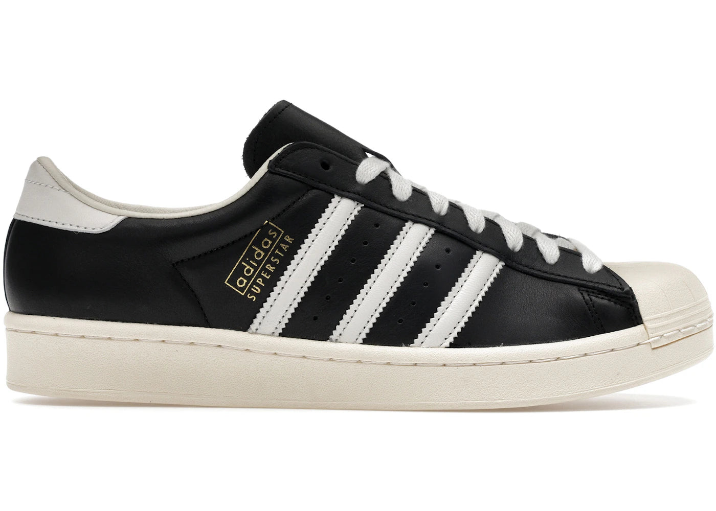 adidas Superstar Vintage Noir Blanc Crème Blanc
