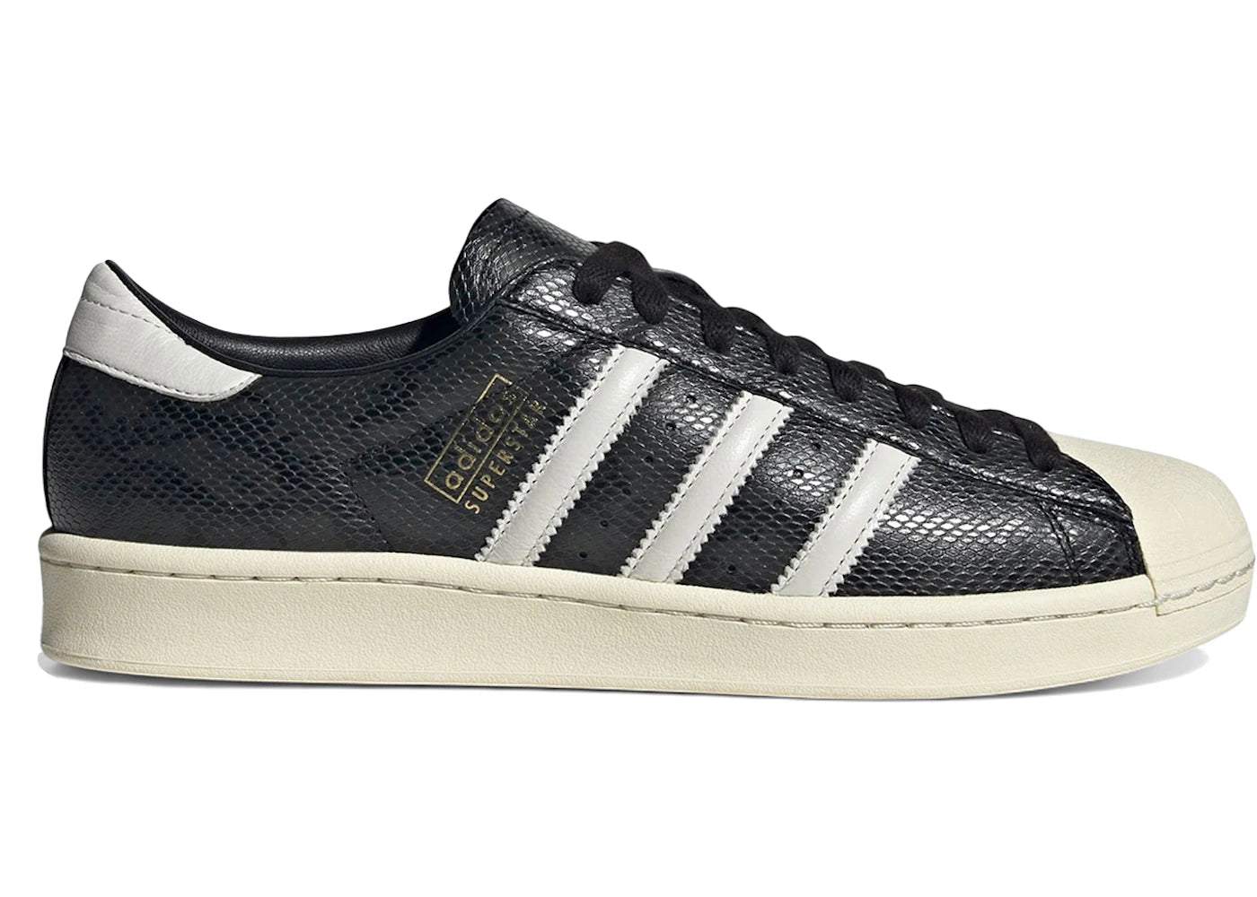 adidas Superstar Vintage-Black White Snakeskin Made in Germany