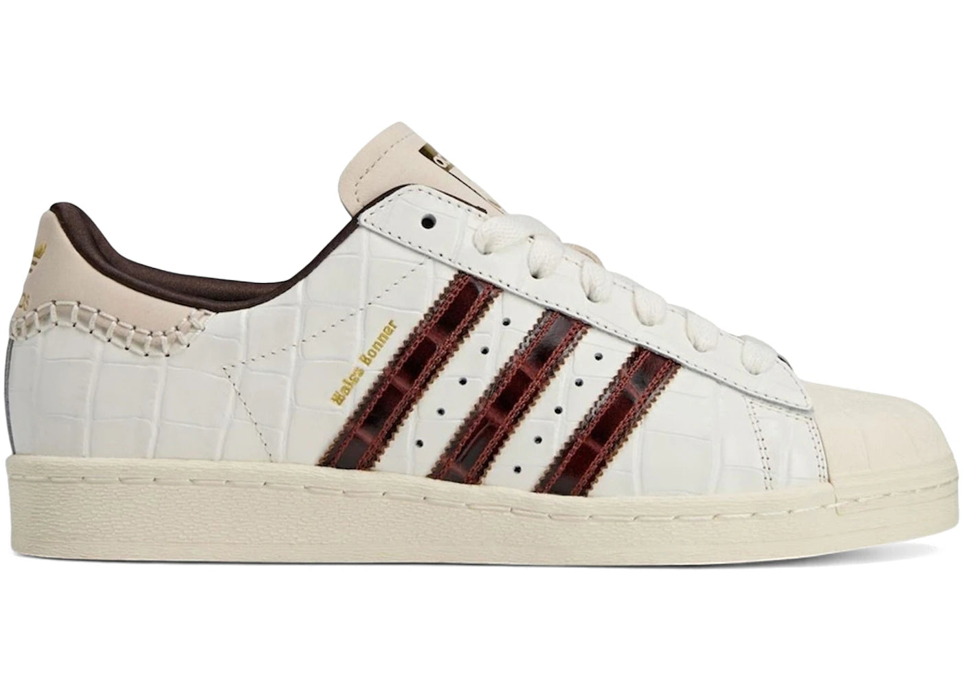 adidas Superstar Pays de Galles Bonner Blanc Marron Croc