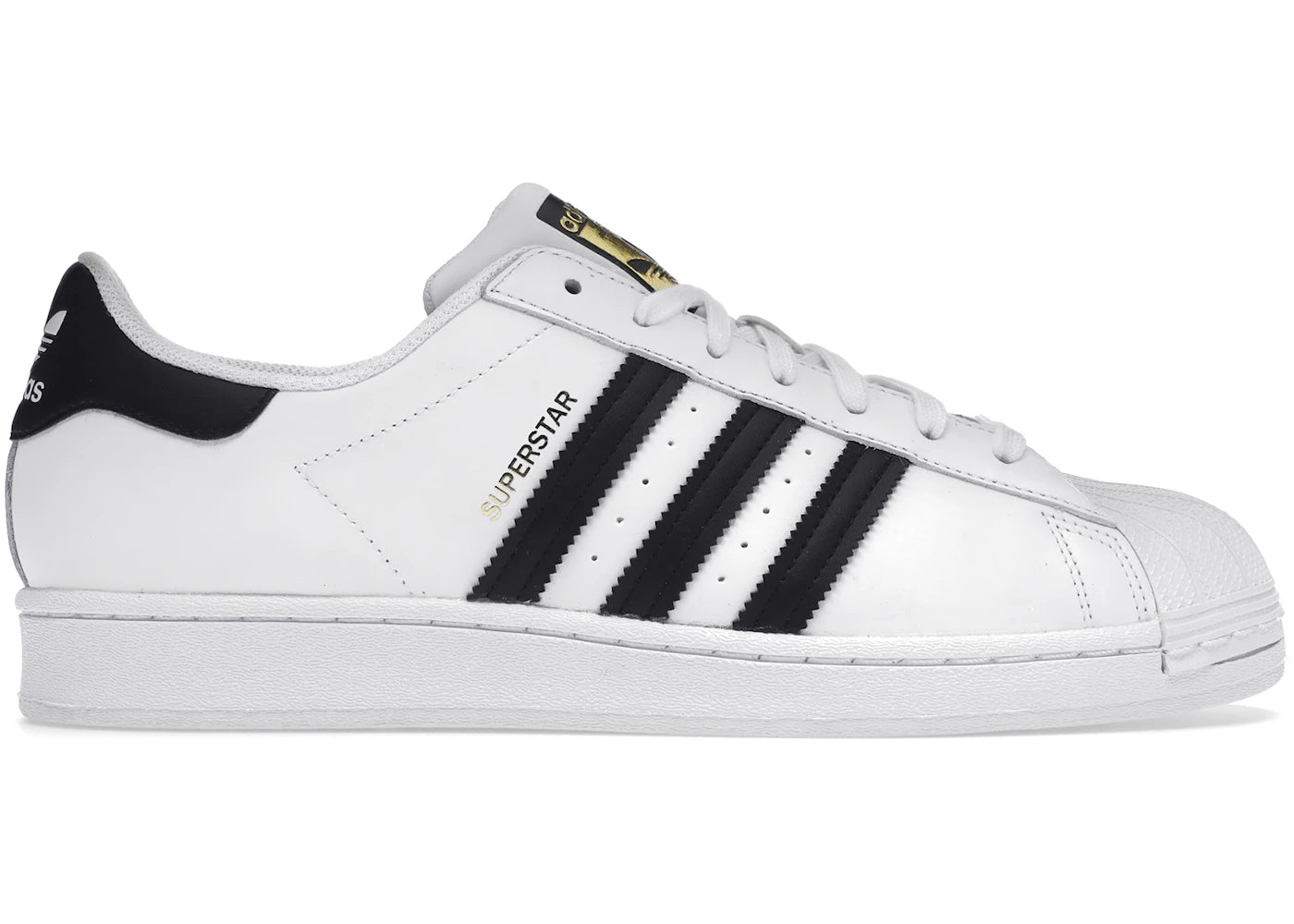adidas Superstar - Blanc Noir