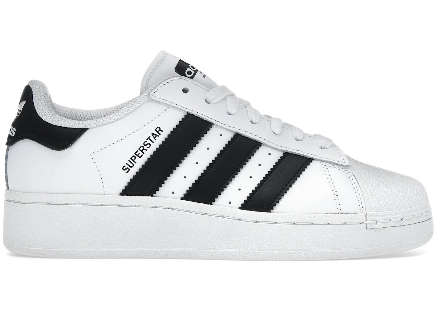 adidas Superstar XLG-Cloud White Core Black (Women's)