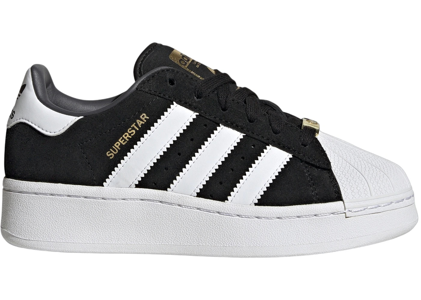 adidas Superstar XLG-Core Black Cloud White Grey (GS)