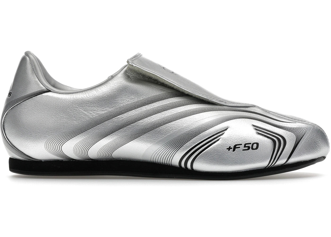 adidas Taekwondo F50 Silver Metallic Black - main view