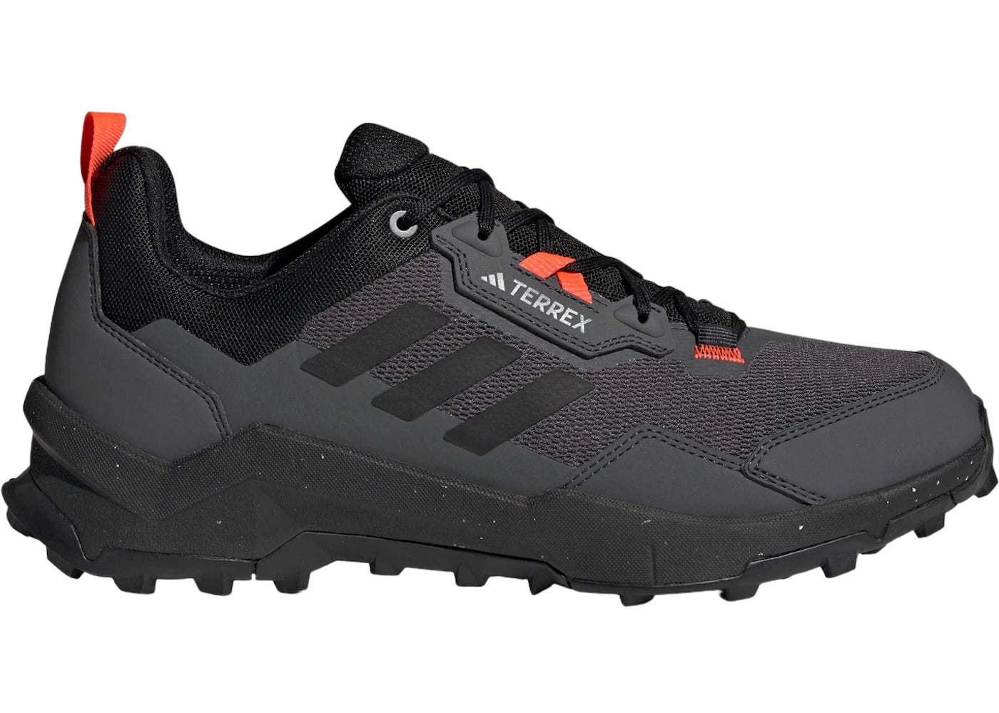 adidas Terrex AX4 Grey Solar Red Carbon - main view