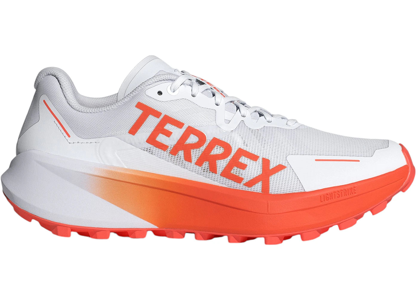 adidas Terrex Agravic 3 Trail Cloud White Semi Impact Orange Dash Grey - main view