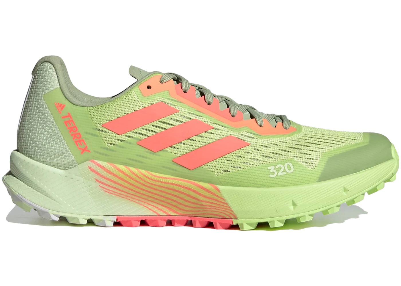 adidas Terrex Agravic Flow 2 Pulse Lime Turbo - main view