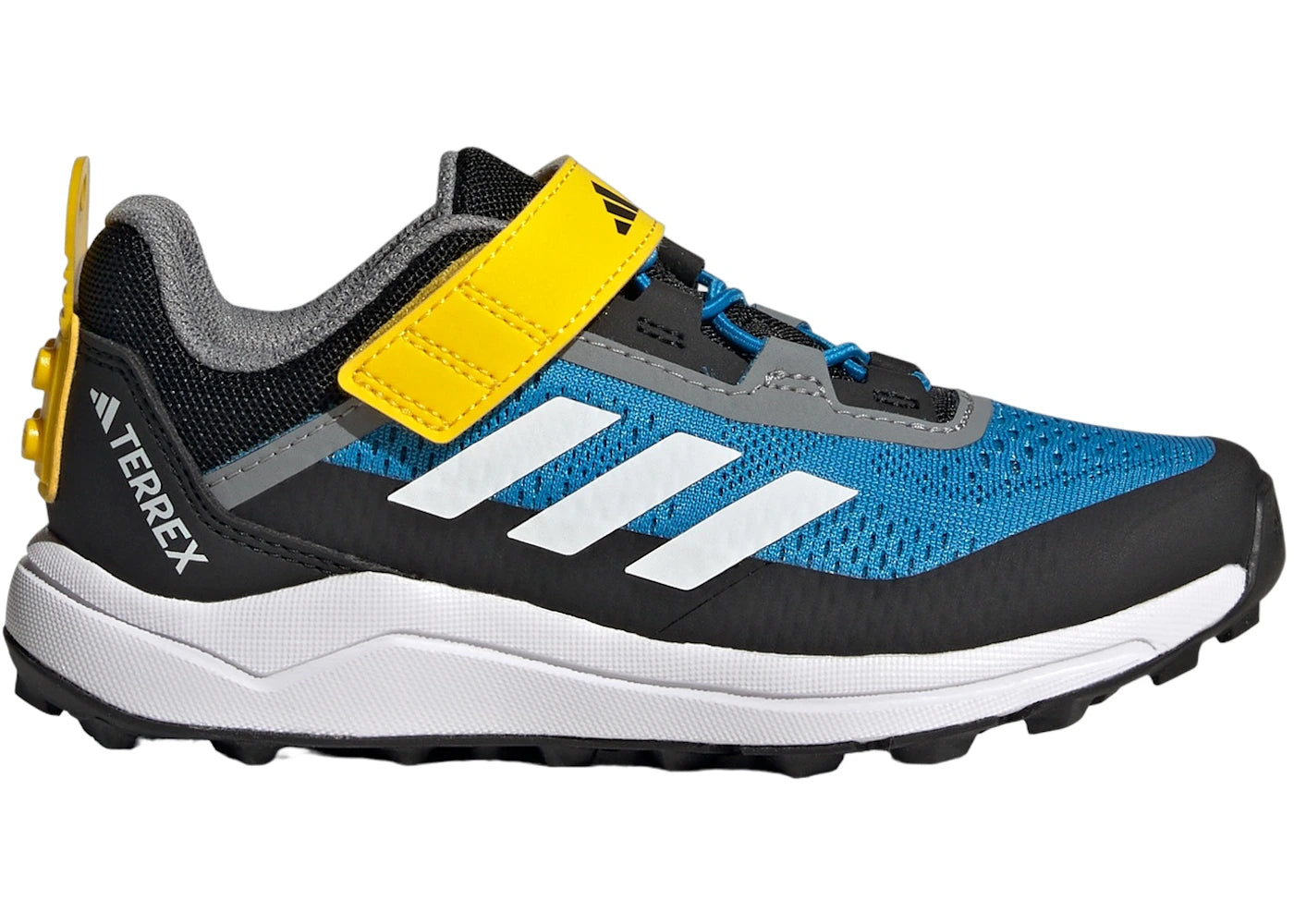 adidas Terrex Agravic Flow Trail LEGO Bright Blue Cloud White Grey Three - main view