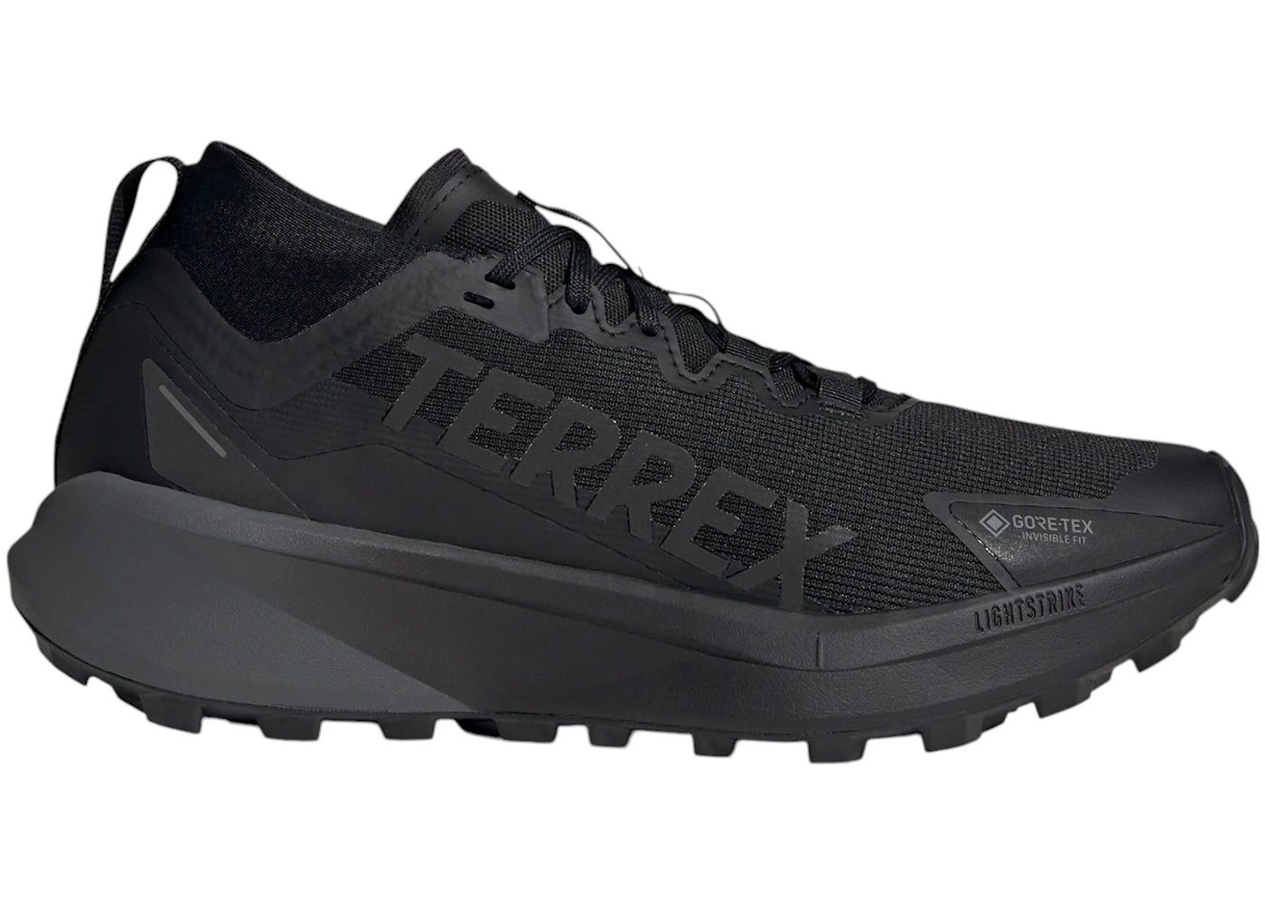 adidas Terrex Agravic Gore-Tex Trail Core Black Grey Six - main view