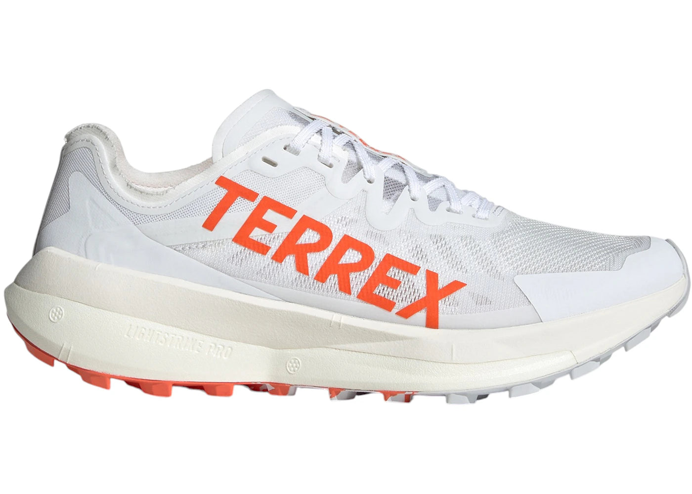 adidas Terrex Agravic Speed Trail Dash Grey Impact Orange Cloud White - main view