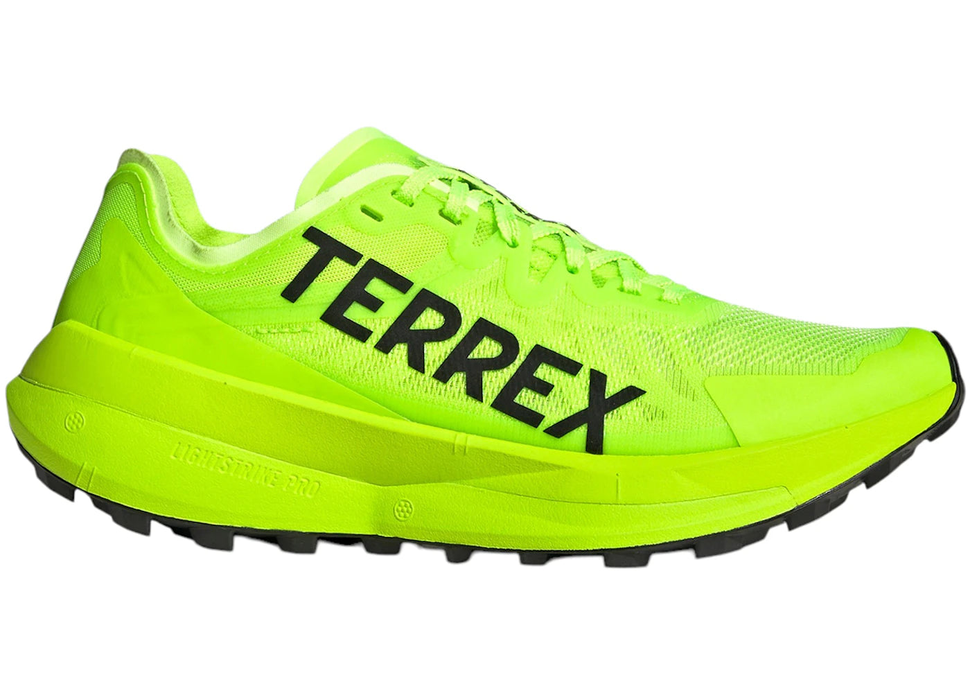 adidas Terrex Agravic Speed Trail Lucid Lemon Core Black Dash Grey - main view