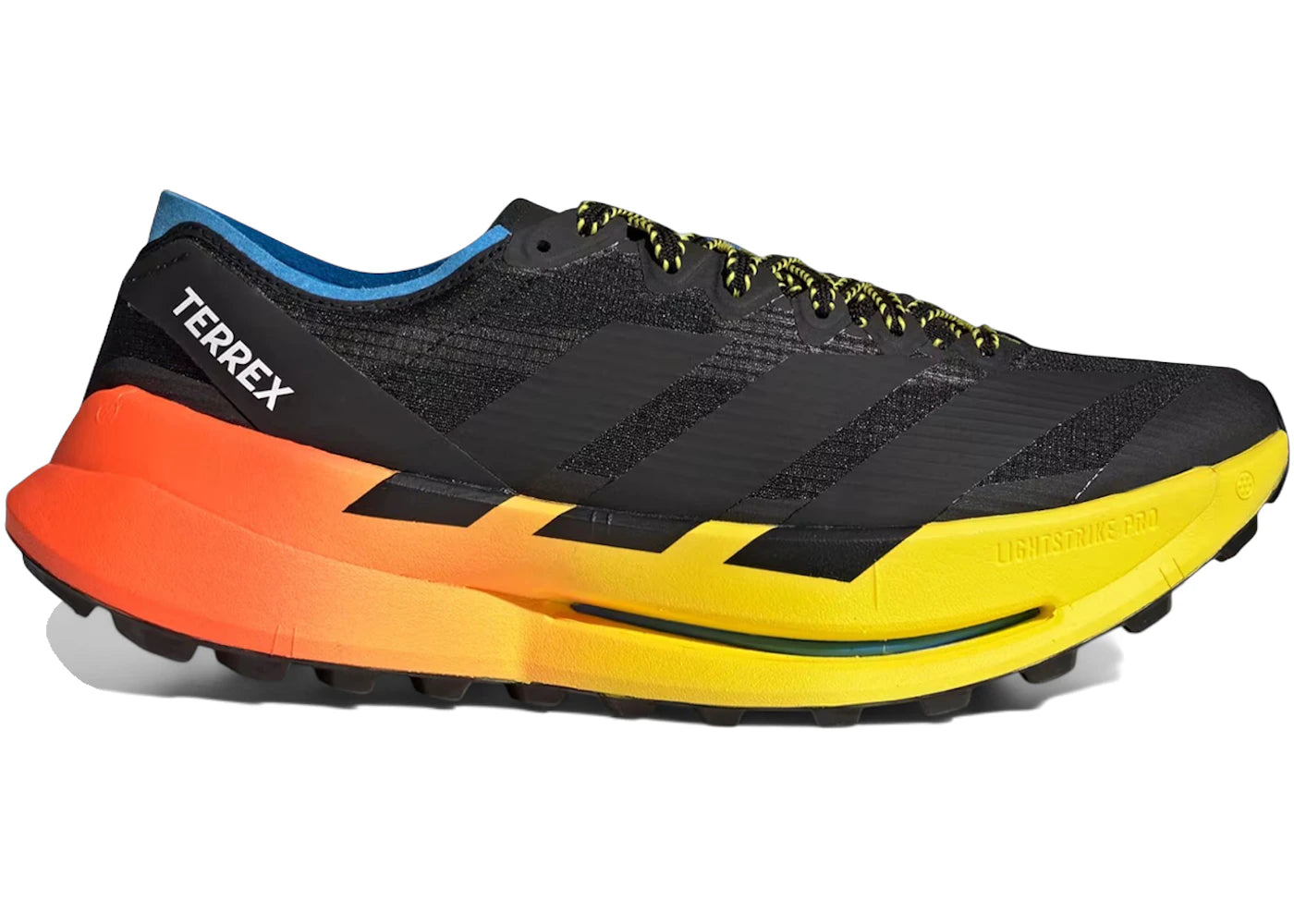 adidas Terrex Agravic Speed Ultra 2 Trail Black Lucid Ray Blue - main view
