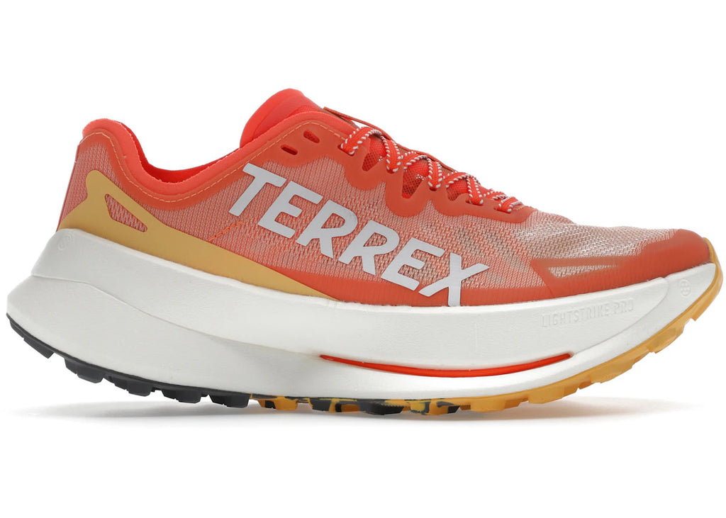 adidas Terrex Agravic Speed Ultra Trail Amber Tint Crystal White Semi Spark