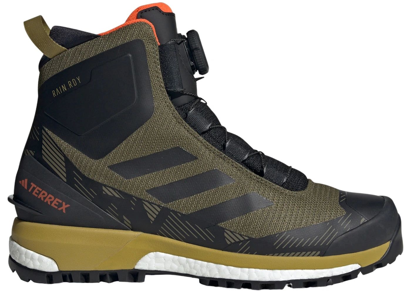adidas Terrex Conrax Boa Rain.RDY Focus Olive Core Black Pulse Olive - main view