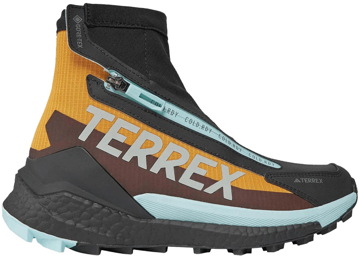 adidas Terrex Free Hiker 2 Cold.RDY Preloved Yellow Wonder Silver Semi Flash Aqua - main view