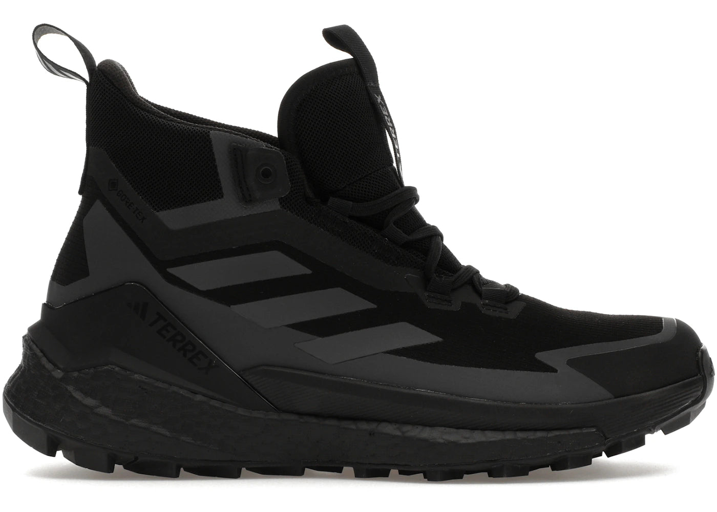 adidas Terrex Free Hiker 2 Gore-Tex Black Grey - main view