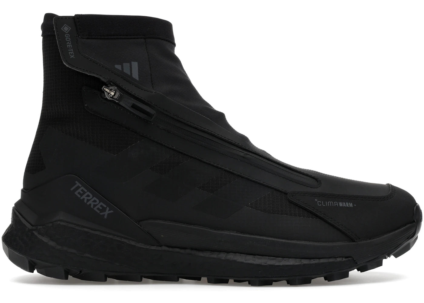 adidas Terrex Free Hiker 2 Gore-Tex Climawarm+ Black Grey Four - main view