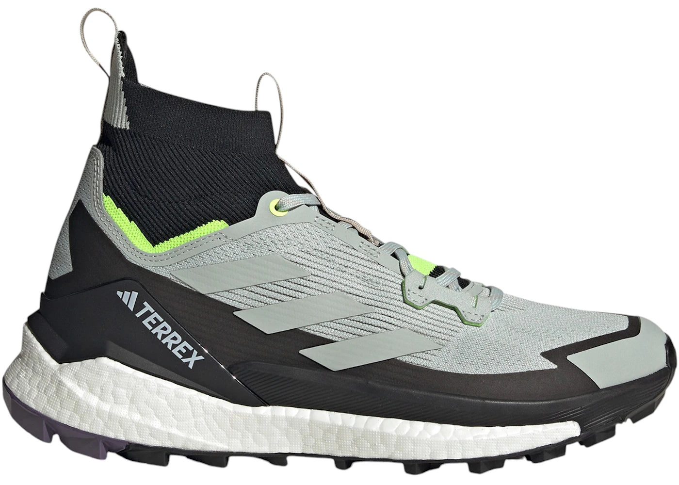 adidas Terrex Free Hiker 2.0 Wonder Silver Lucid Lemon - main view