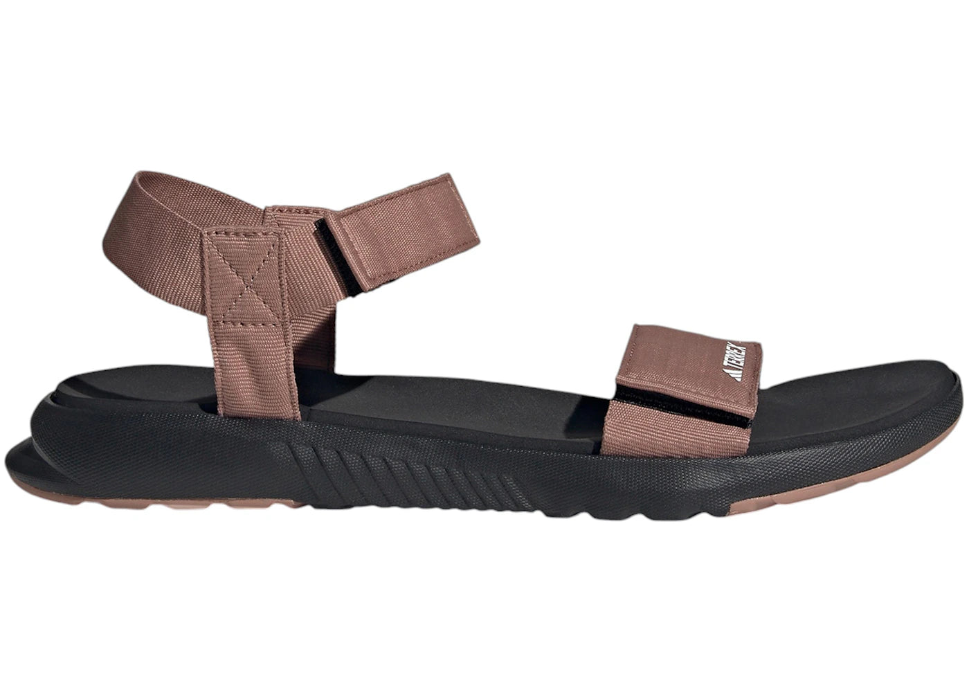 adidas Terrex Hydroterra Light Sandals Core Black Warm Clay Cloud White - main view