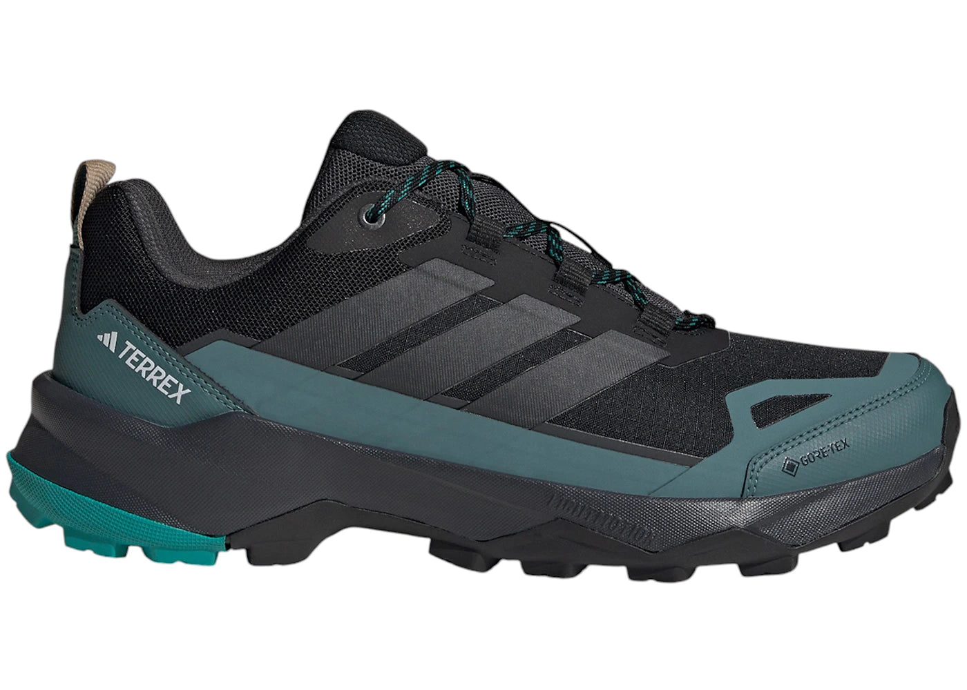 adidas Terrex Skychaser AX5 Gore-Tex Core Black Carbon Pure Teal - main view