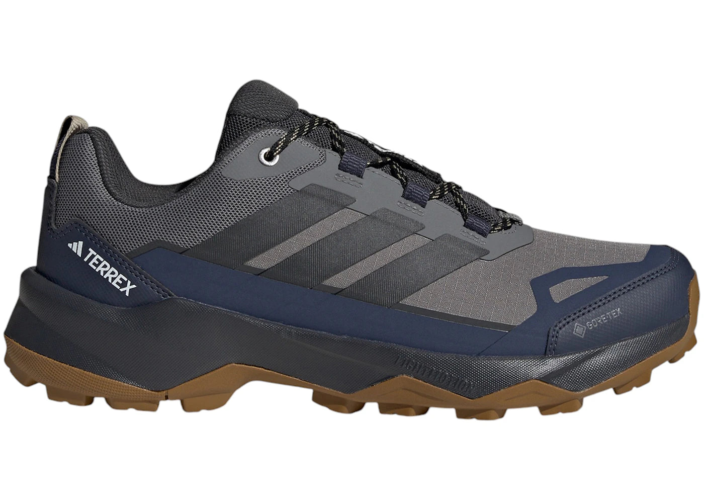 adidas Terrex Skychaser AX5 Gore-Tex Grey Four Carbon Shadow Navy - main view