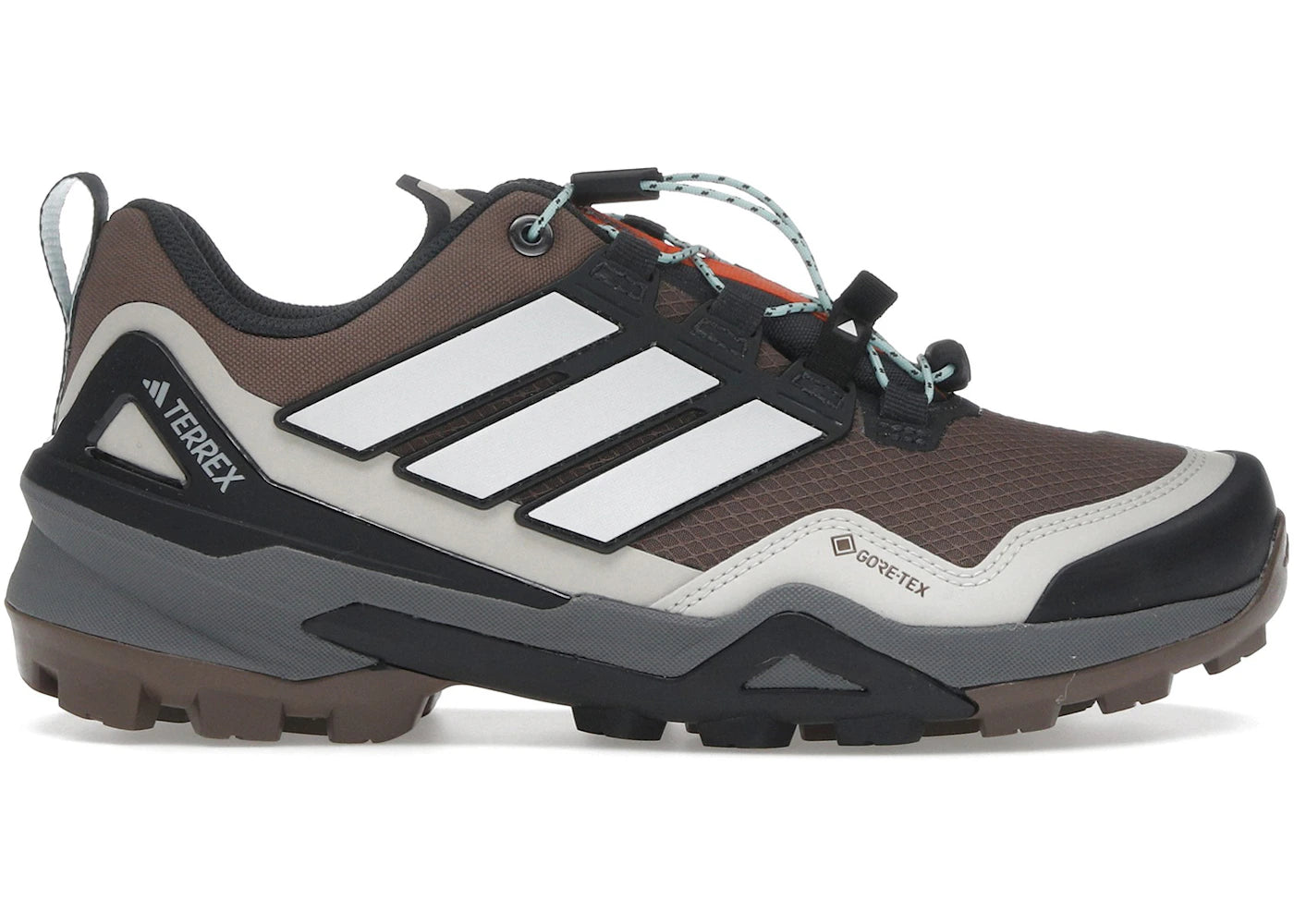 adidas Terrex Skychaser Gore-Tex Earth Strata Grey One Semi Flash Aqua - main view