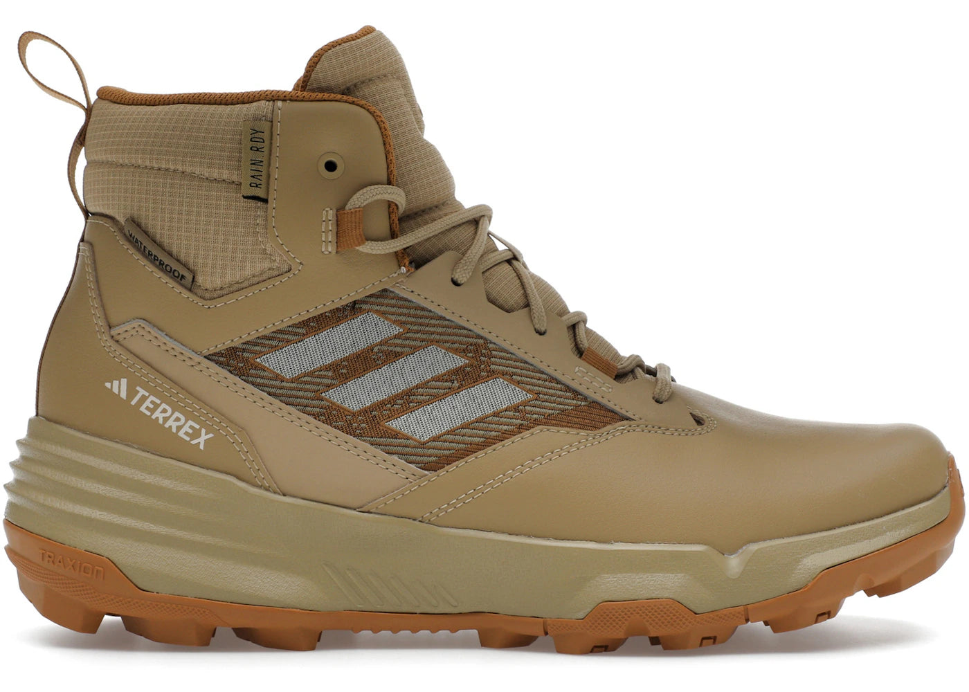 adidas Terrex Unity Leather Mid Rain.RDY Beige Tone Ecru Tint Mesa - main view