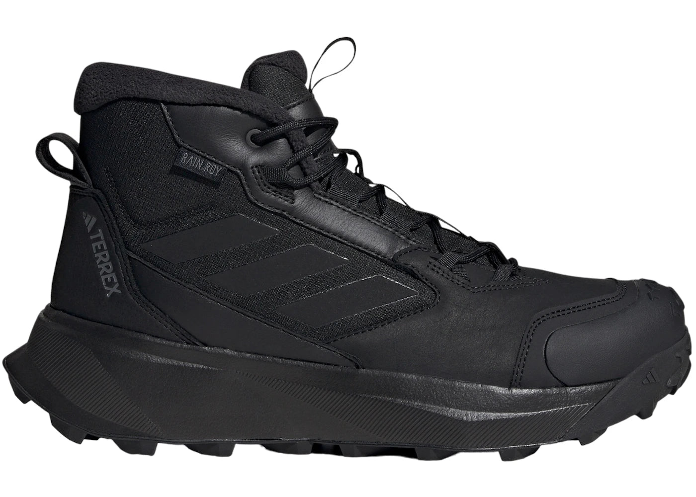 adidas Terrex Winter Leather Cut Rain.RDY Cold.RDY Core Black Grey - main view