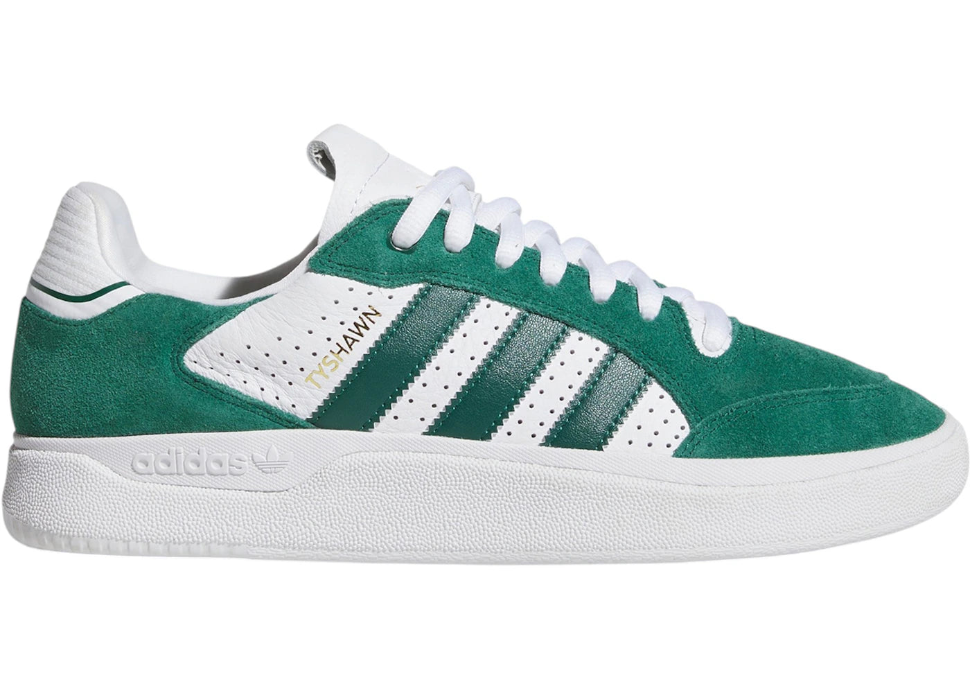 adidas Tyshawn Low Collegiate Green White
