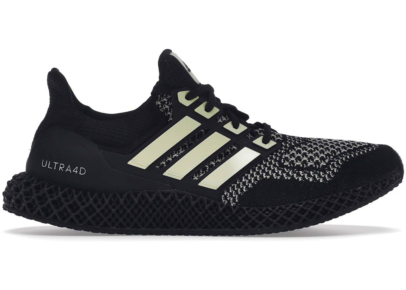 adidas Ultra 4D - Noir presque citron vert