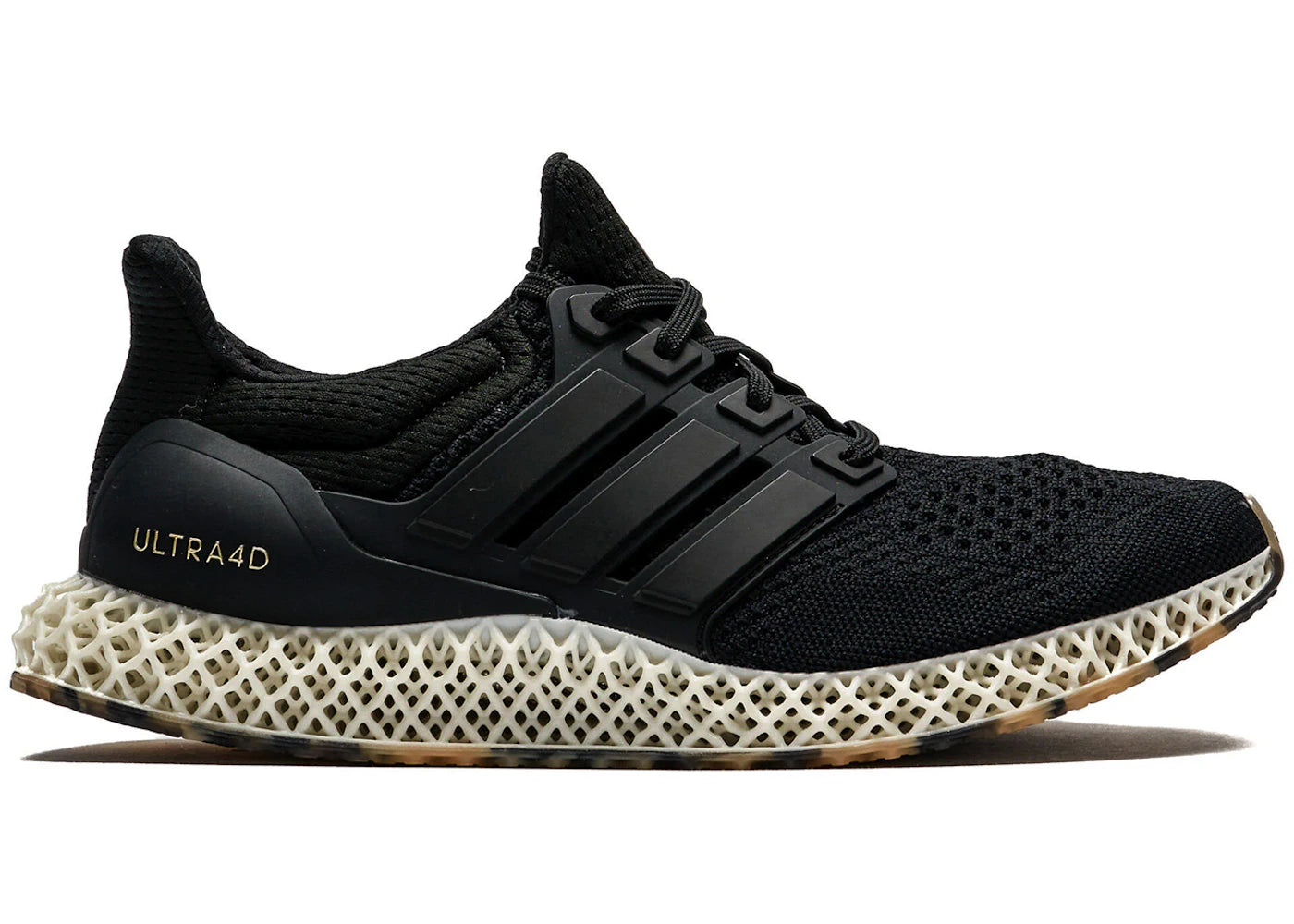 adidas Ultra 4D Black Gold Metallic