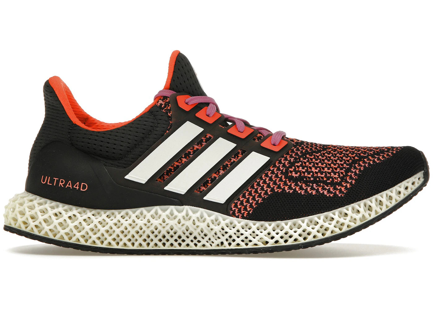 adidas Ultra 4D-Core Noir Zero Métallique Pulse Lilas
