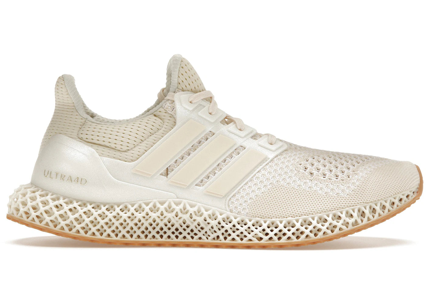 adidas Ultra 4D Wonder White Gold Metallic