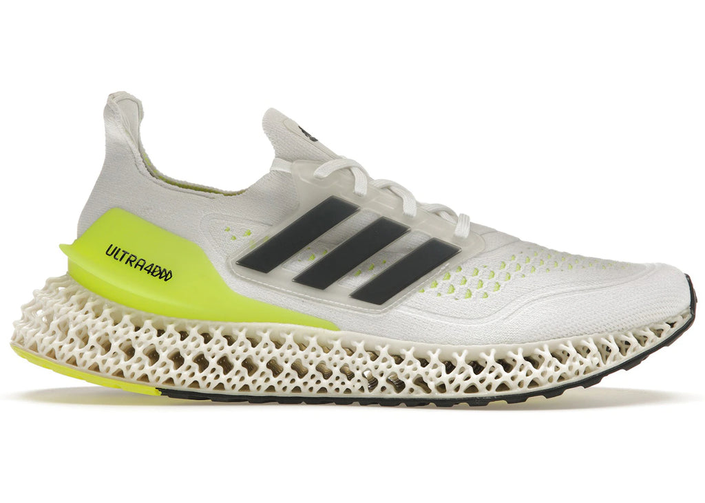 adidas Ultra 4DFWD White Solar Yellow