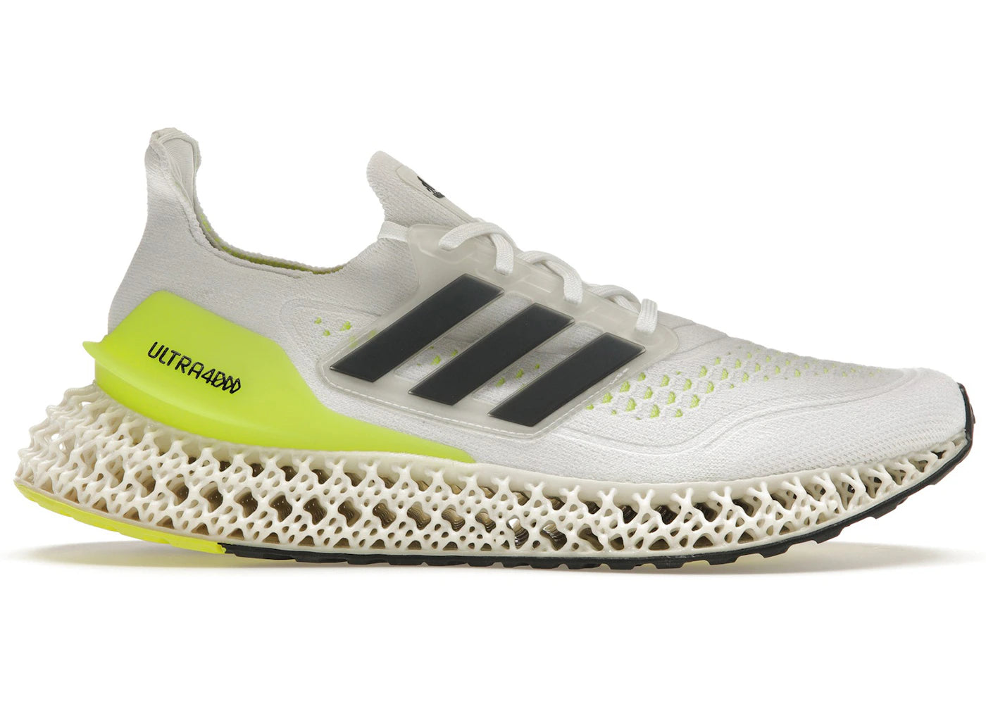 adidas Ultra 4DFWD White Solar Yellow