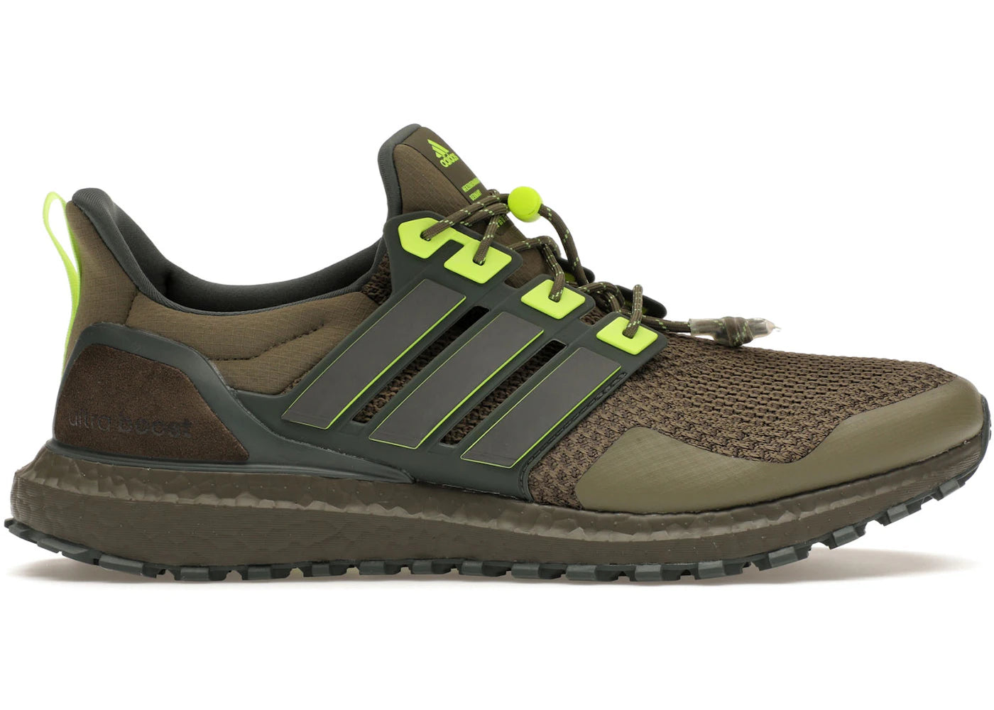 adidas Ultra Boost 1.0 ATR-Olive Strata Shadow Olive Lucid Lemon