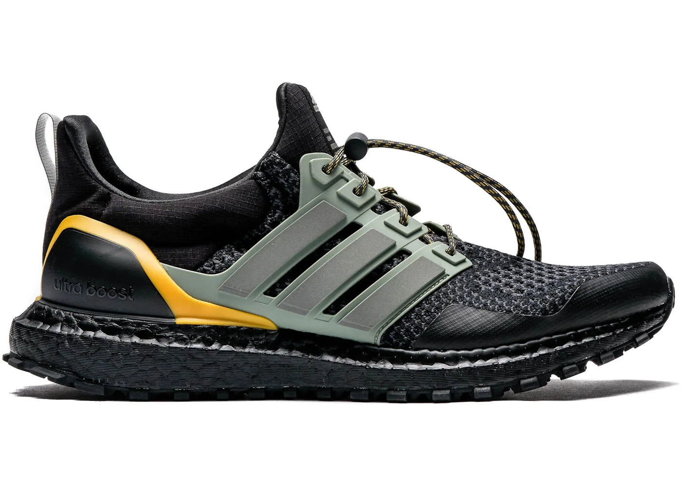 adidas Ultra Boost 1.0 Black Silver Green Carbon