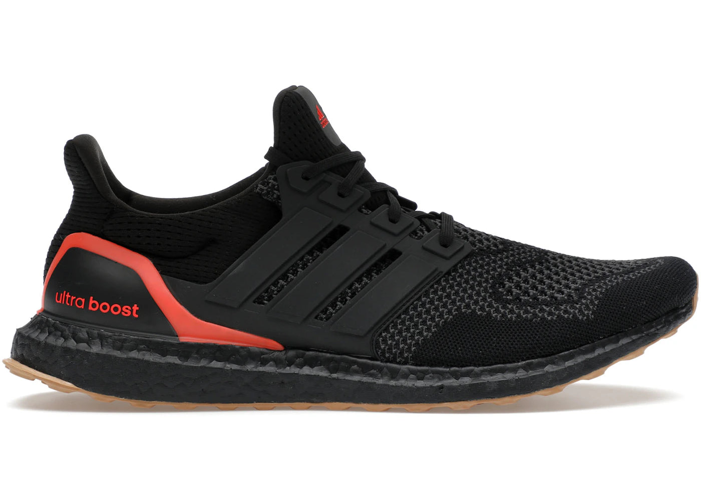 adidas Ultra Boost 1.0-Black Solar Red Gum