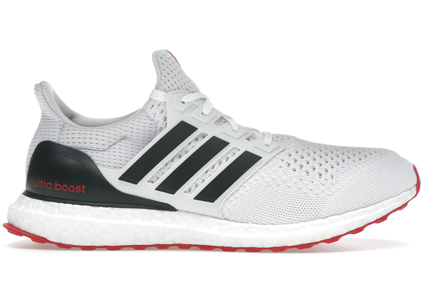 adidas Ultra Boost 1.0-Cloud White Core Black Better Scarlet