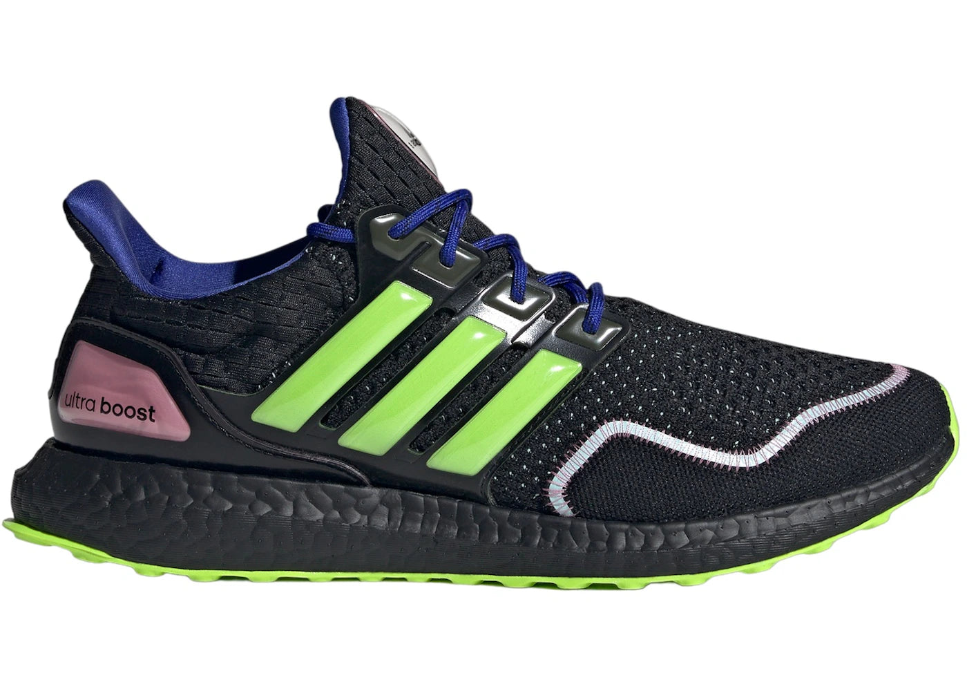 adidas Ultra Boost 1.0-Core Black Lucid Lemon Bliss Pink
