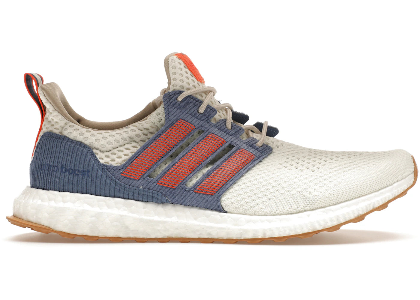 adidas Ultra Boost 1.0 - Blanc cassé, col rond, bleu
