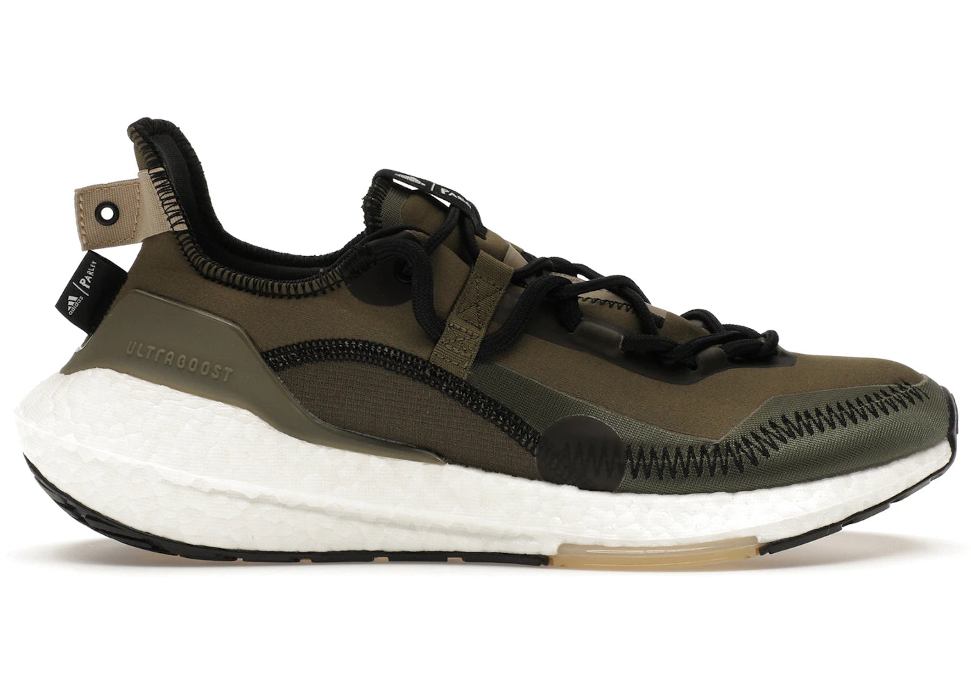 adidas Ultra Boost 21 Parley Focus Olive