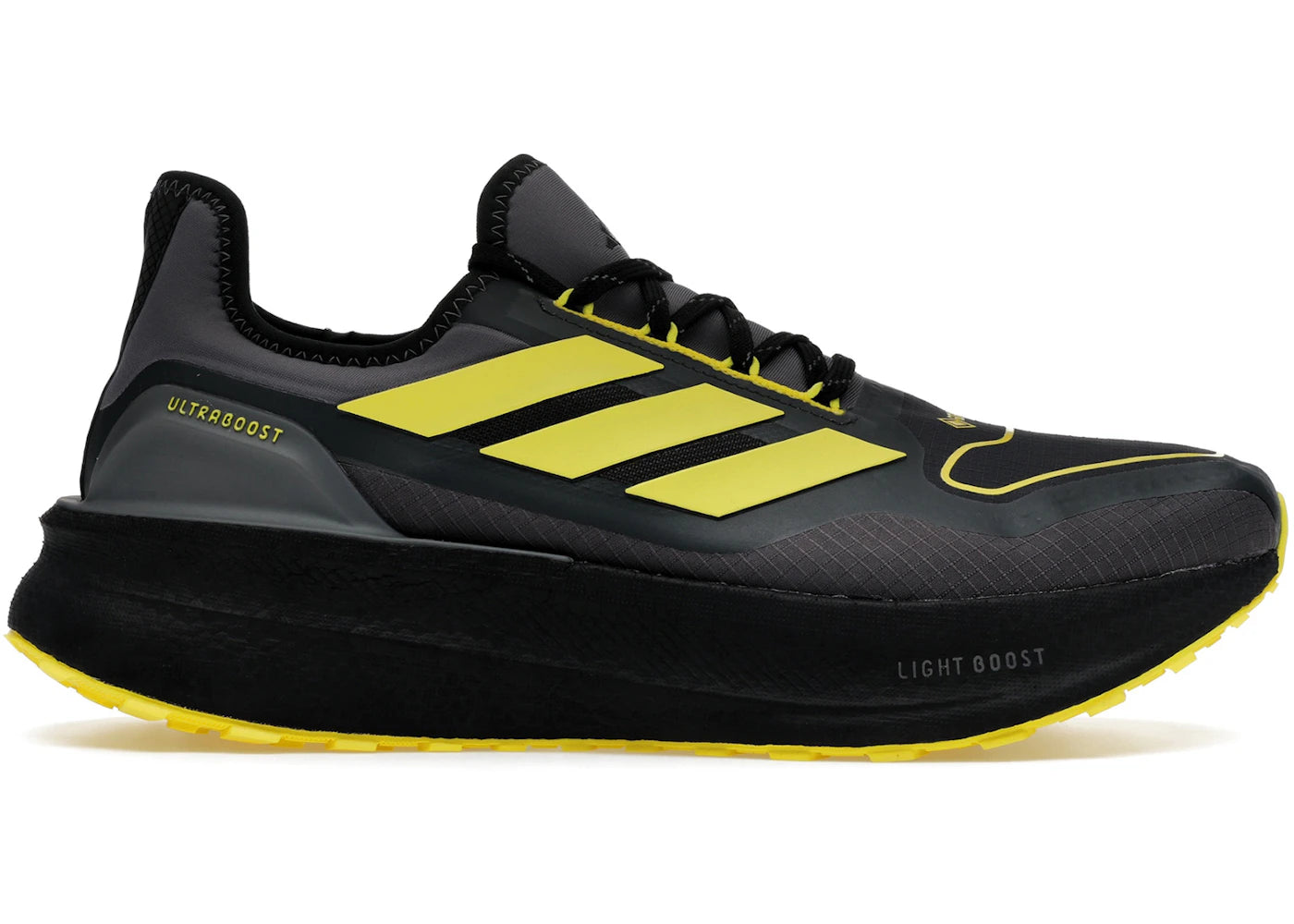 adidas Ultra Boost 5 Gore-Tex Carbon Black Grey Yellow