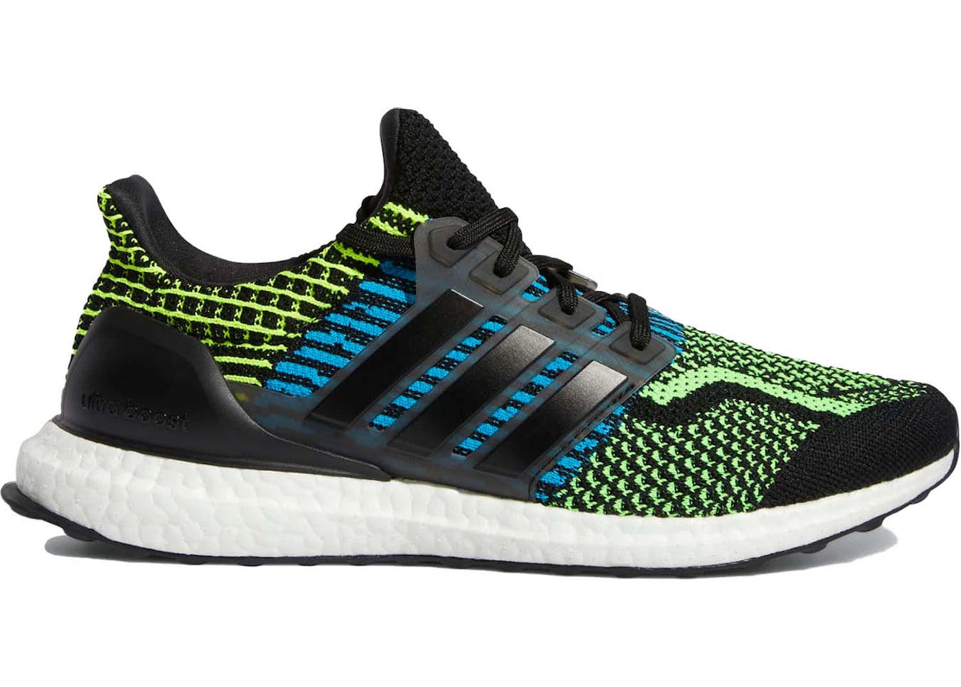 adidas Ultra Boost 5.0 DNA Black Team Solar Green Blue