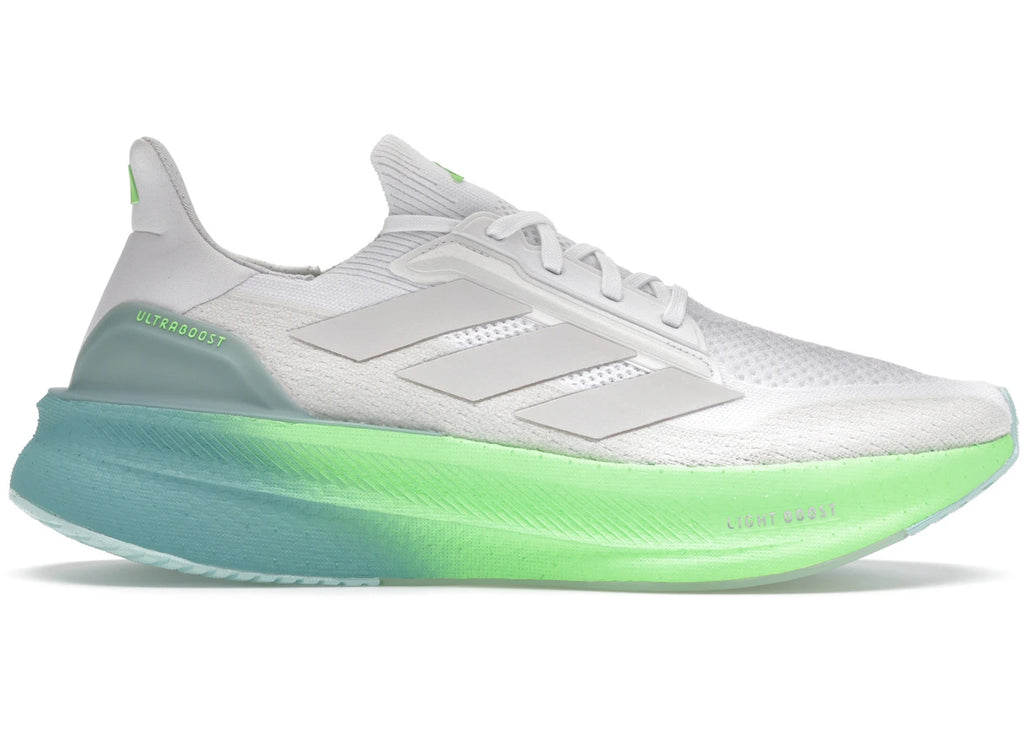 adidas Ultra Boost 5X Cloud White Dash Grey Lime Burst