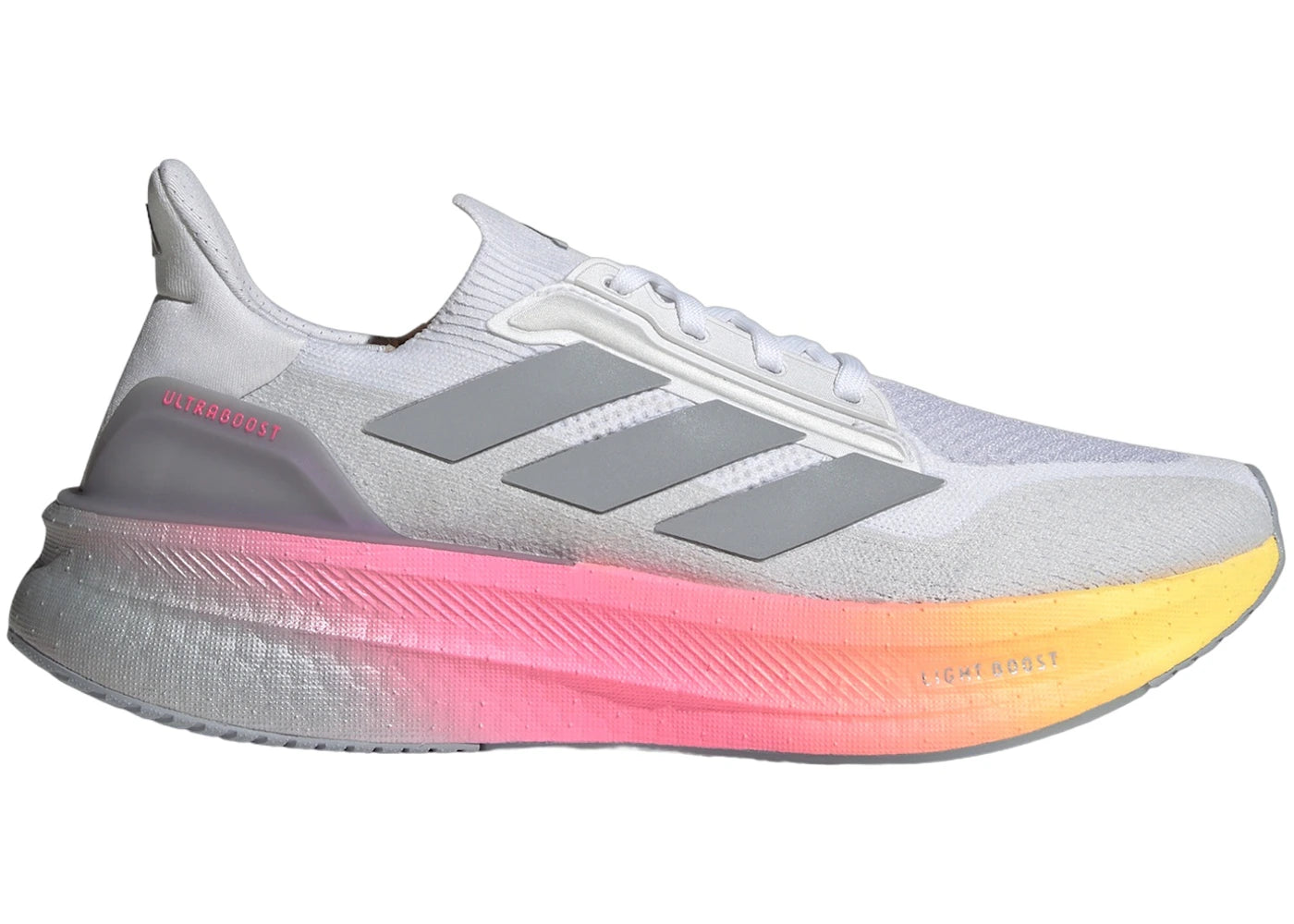 adidas Ultra Boost 5X - Blanc nuage, Argent halo, Rose lucide